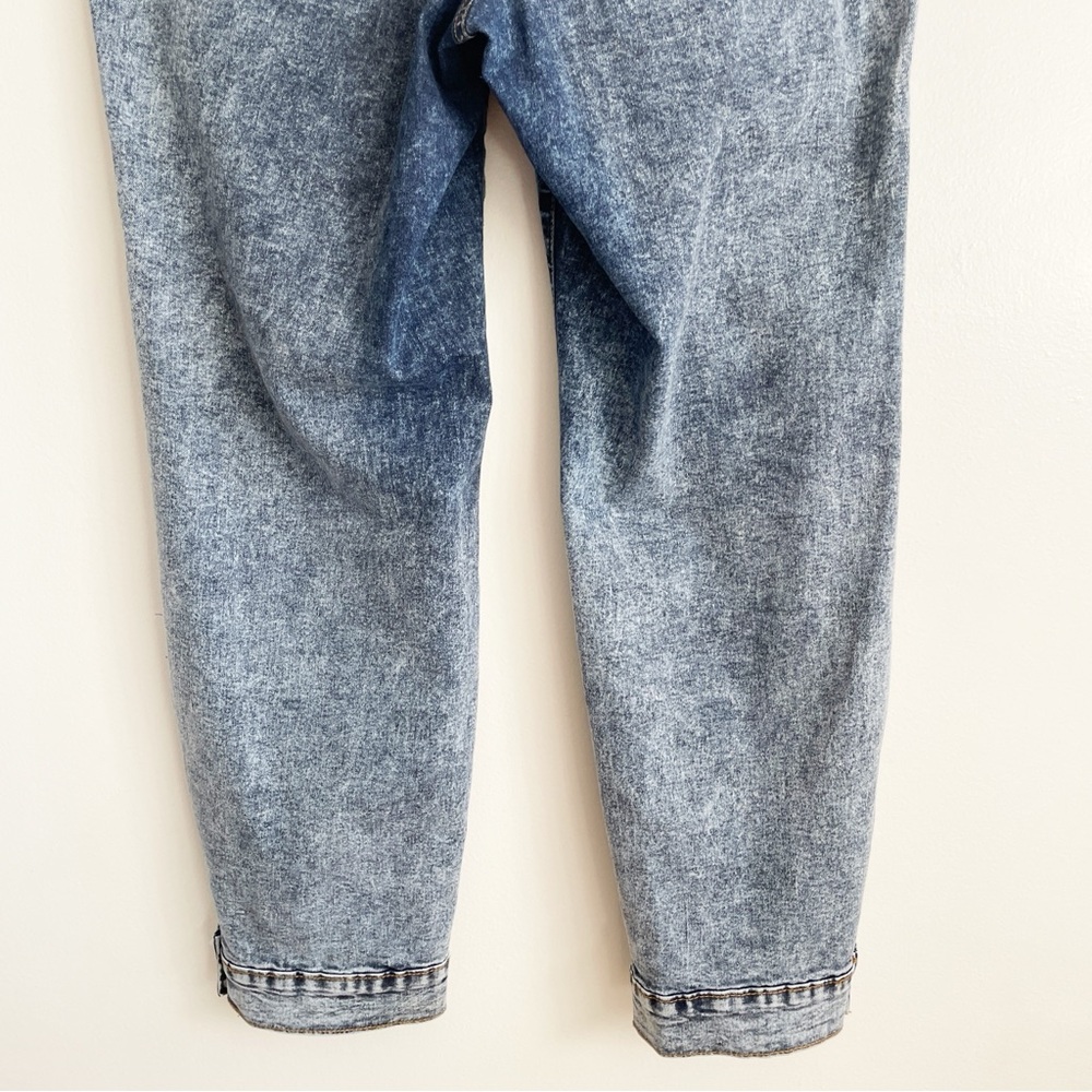 Fashion to Figure high rise belted cargo jeans utility carpenter work wear army - Picture 10 of 15